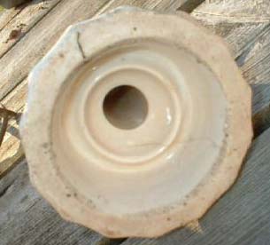 U-981 Threadless Porcelain Elliot Insulator