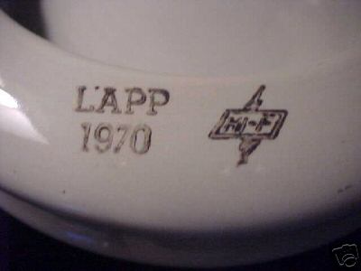 Lapp 1970 ashtray