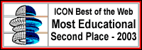 2003 ICON Educational Award 2nd place