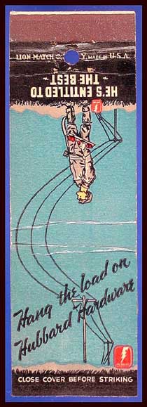 Hubbard Matchbook