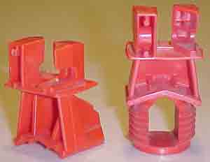 Red Snapper plastic fence insulators