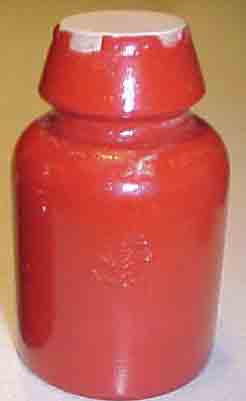 Red Porcelain Insulator